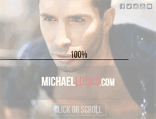 Tablet Screenshot of michaellucas.com